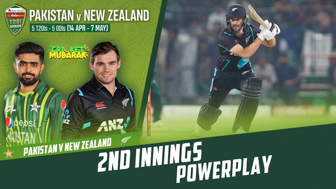 2nd Innings Powerplay | Pakistan vs New Zealand | 2nd T20I 2023 | PCB | M2B2T