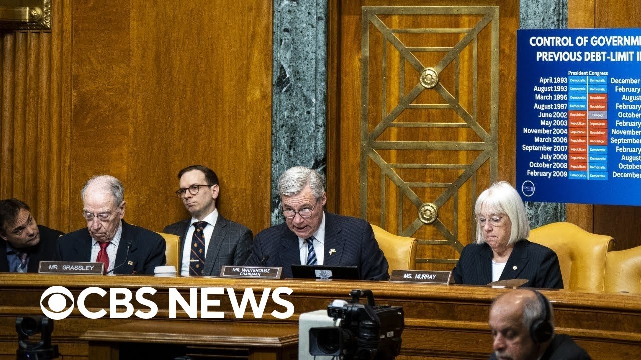 Senate Budget Committee holds hearing on House Republicans' debt ceiling bill | full video