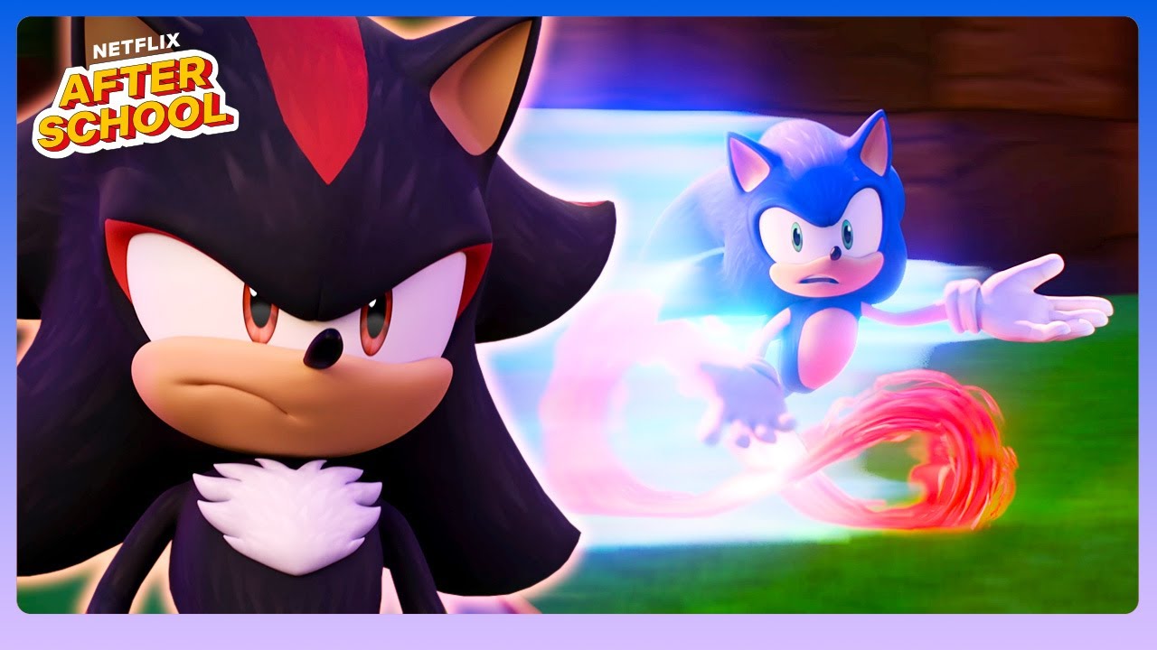 Sonic’s BEST Spin Dashes ⚡️🌀 Sonic Prime | Netflix After School