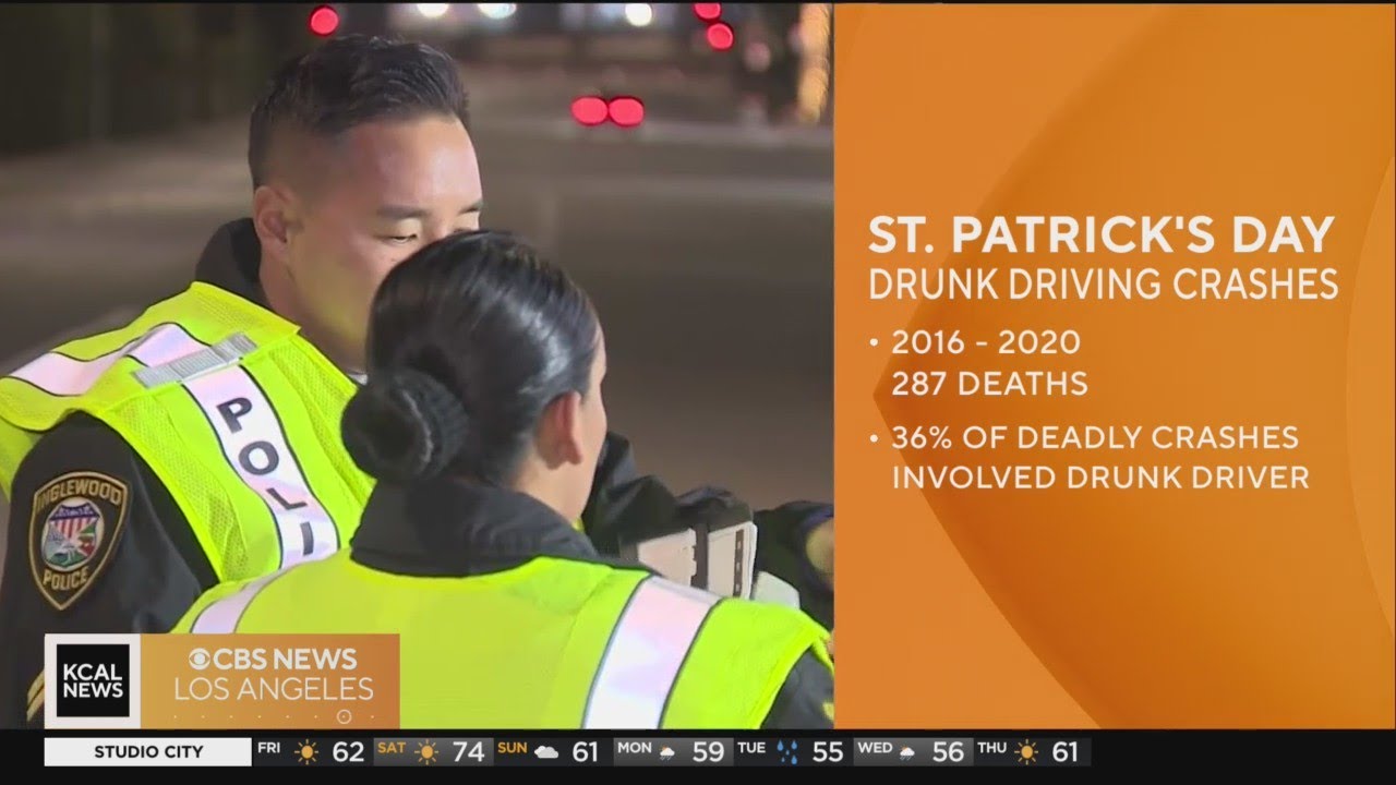 St. Patrick's Day driving safety