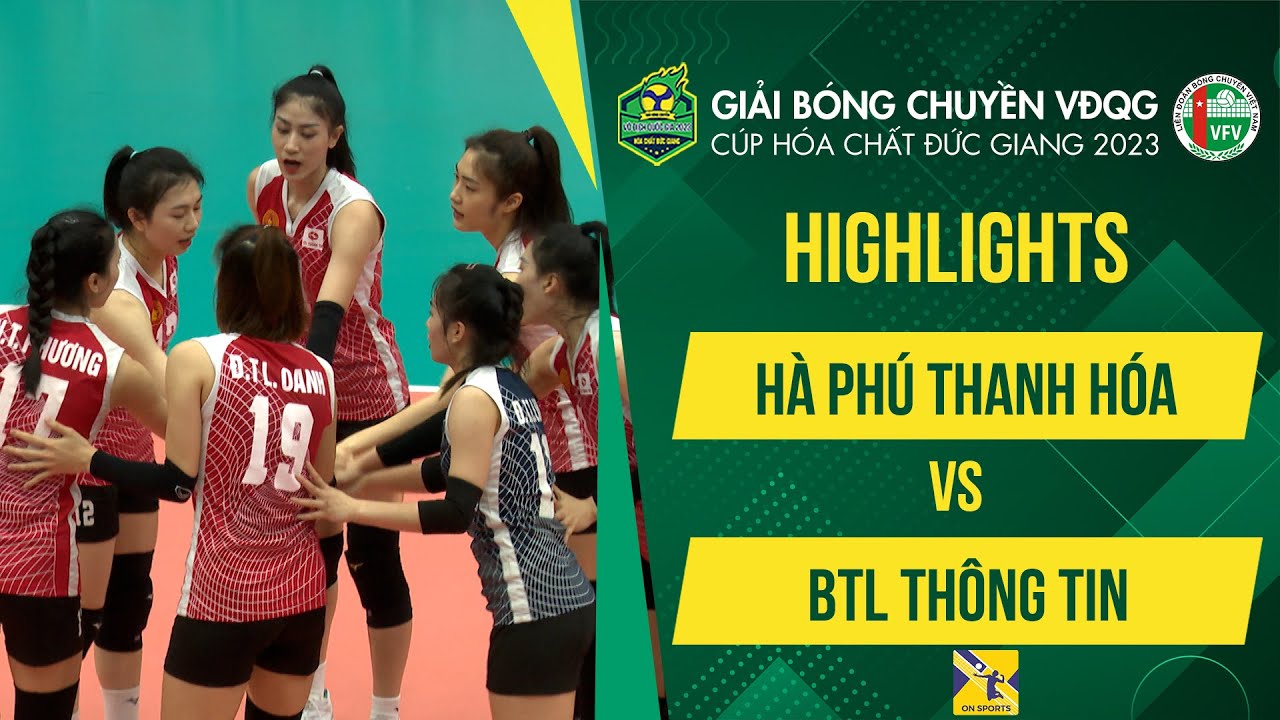 Highlights Hà Phú Thanh Hóa - BTL Thông Tin | Thắng lợi nhẹ nhàng, gần hơn với tấm vé Cúp Hùng Vương