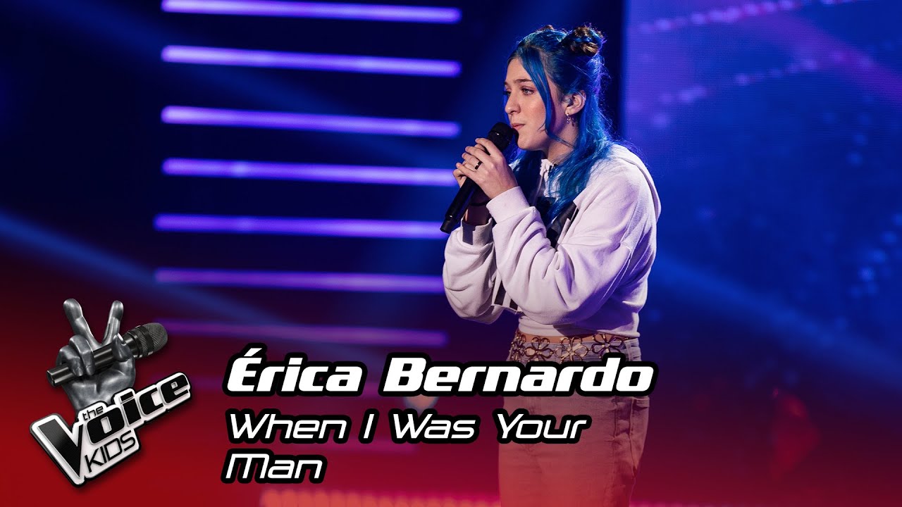 Érica Bernardo - "When I Was Your Man" | Prova Cega | The Voice Kids Portugal