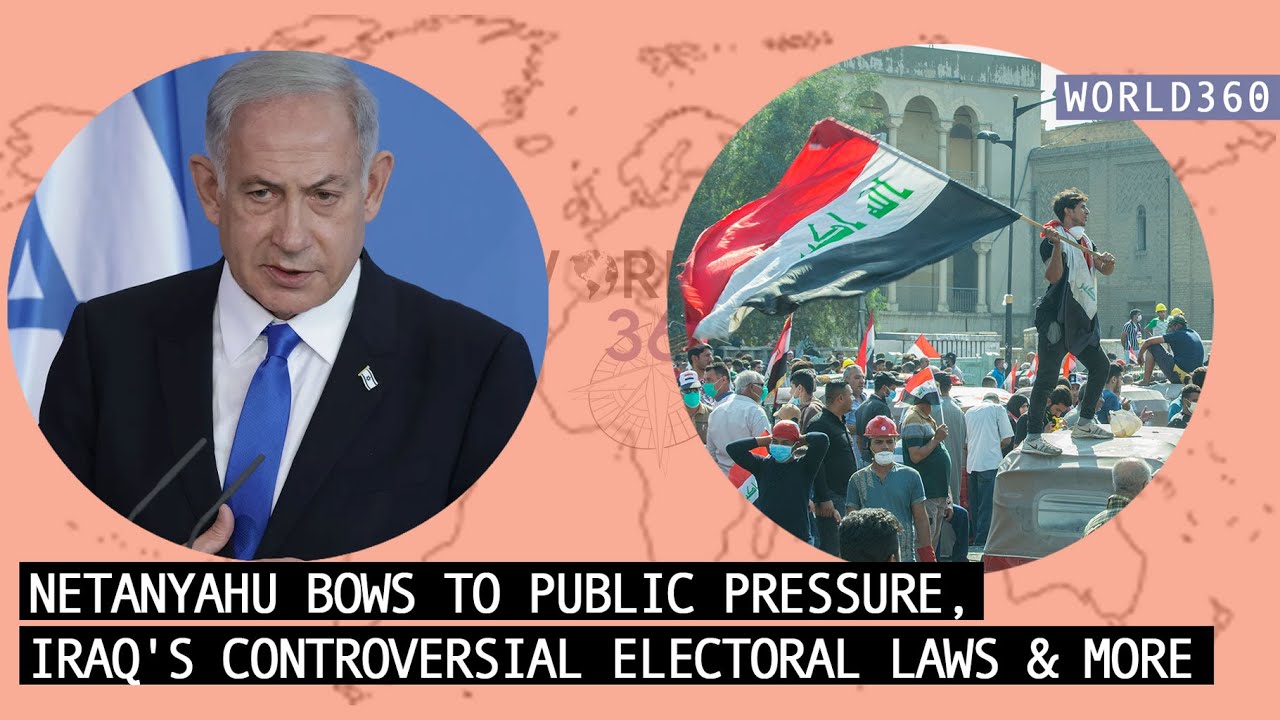 Israel PM Netanyahu bows to protests, why Lebanon is now split into two time zones & more