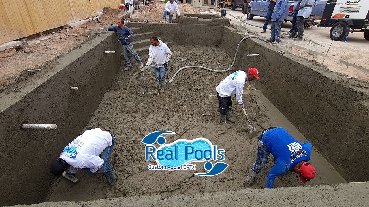 Building a swimming pool in El Paso, TX | Real Pools