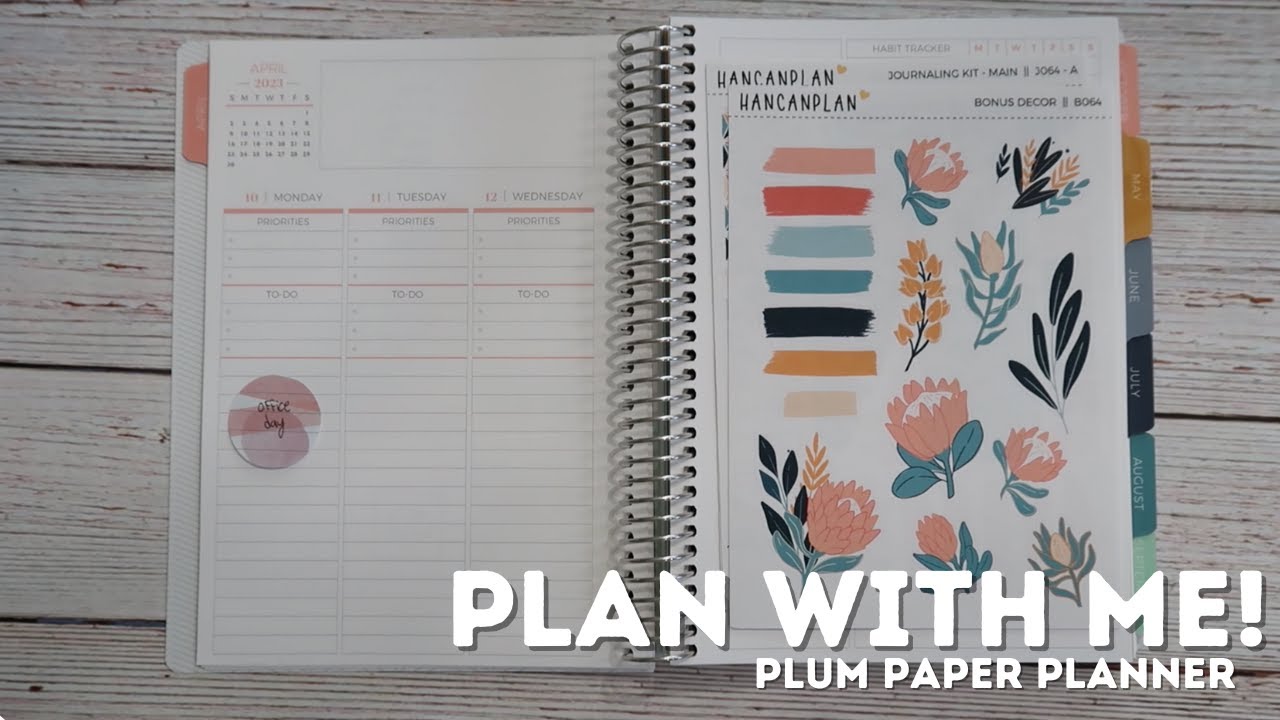 PLAN WITH ME! | Plum Paper A5 Planner!