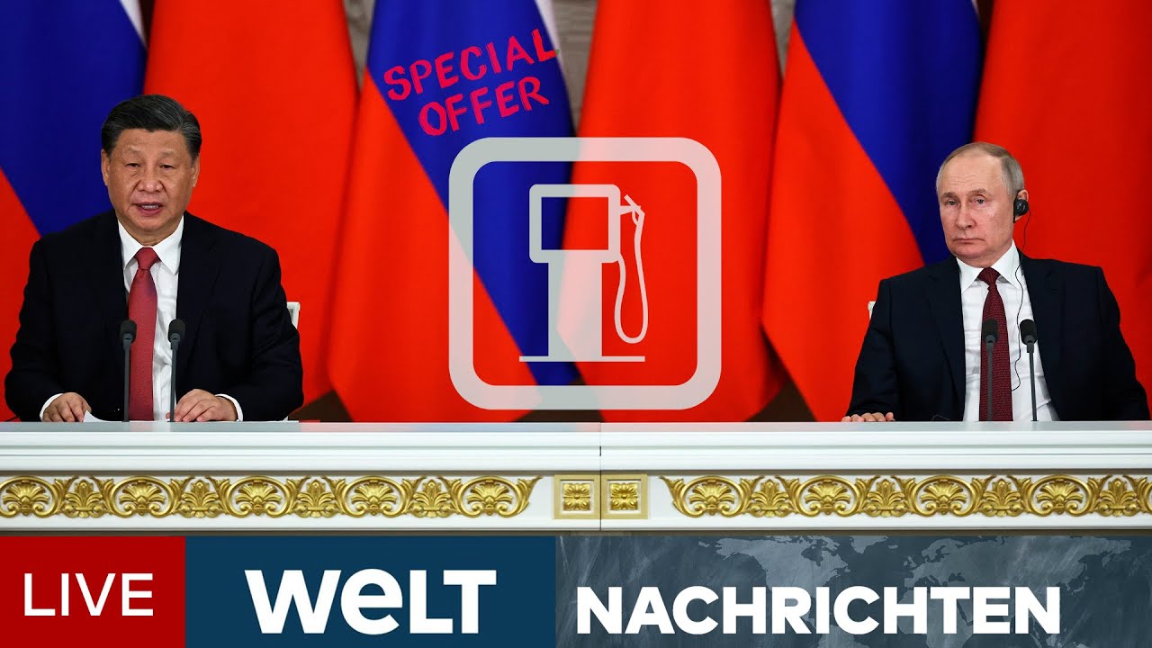 XI IN MOSKAU: Billig-Tankstelle Russland - Putin zunehmend abhängig von China | WELT Newsstream