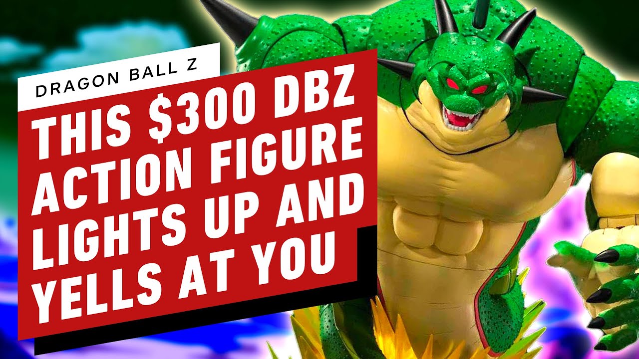 Dragon Ball Z: Unboxing a Huge $300 Action Figure of Porunga The Namek Dragon