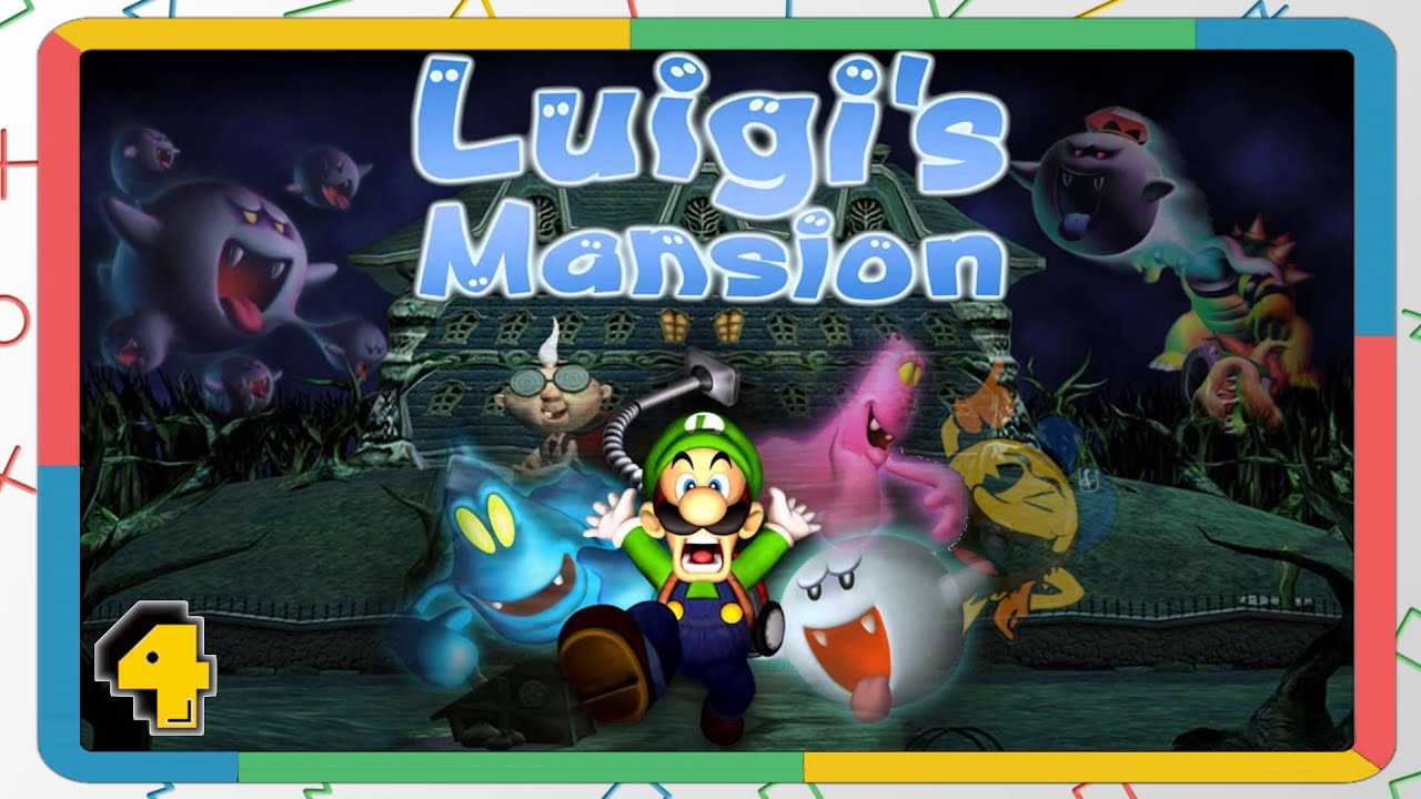 Episode 4 - Luigi's Mansion (Nintendo Gamecube) - Scottman Plays