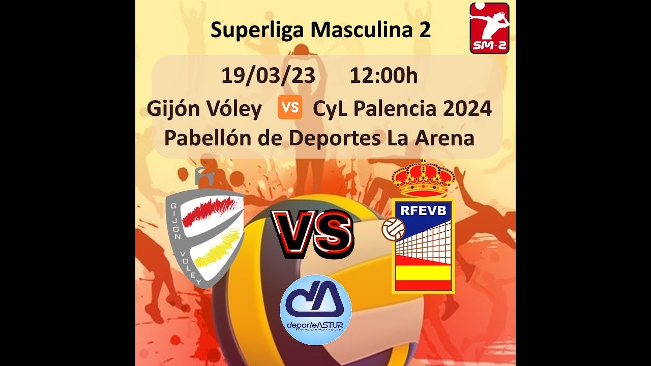 🏐 Gijón Vóley   🆚  CyL Palencia 2024  🏆 Superliga Masculina 2 Grupo A