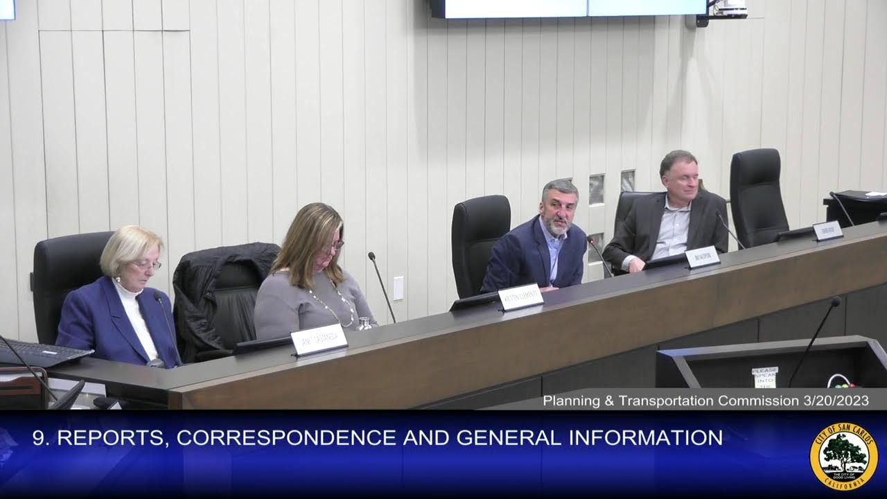 Planning and Transportation Commission March 20, 2023 Regular Meeting
