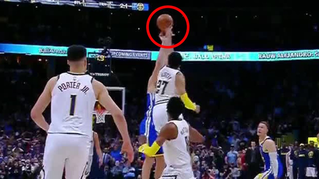 Jamal Murray with a GAME-SAVING BLOCK as Nuggets win over the Warriors 🙅‍♂️ | NBA on ESPN