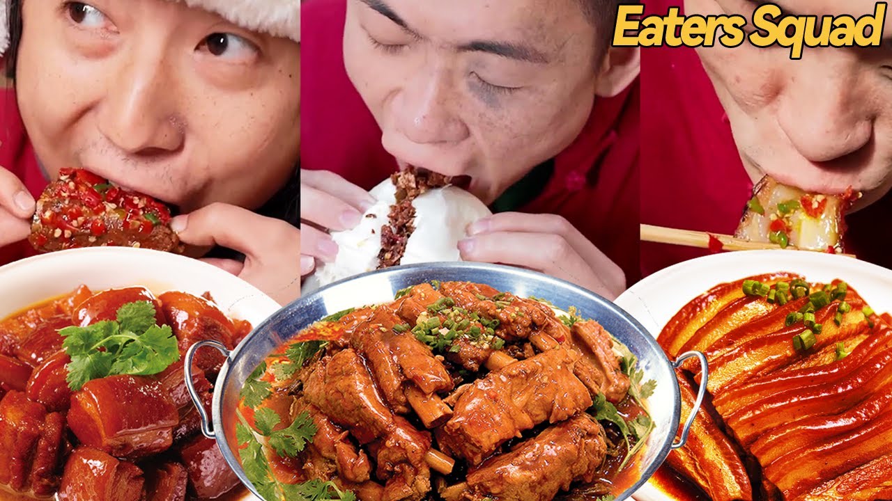 braised chicken nuggets丨eating spicy food and funny pranks丨funny mukbang丨tiktok video