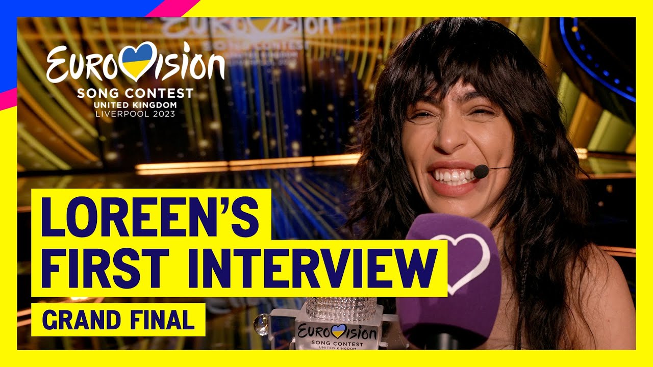 Loreen's First Interview after winning the Eurovision Song Contest 2023!