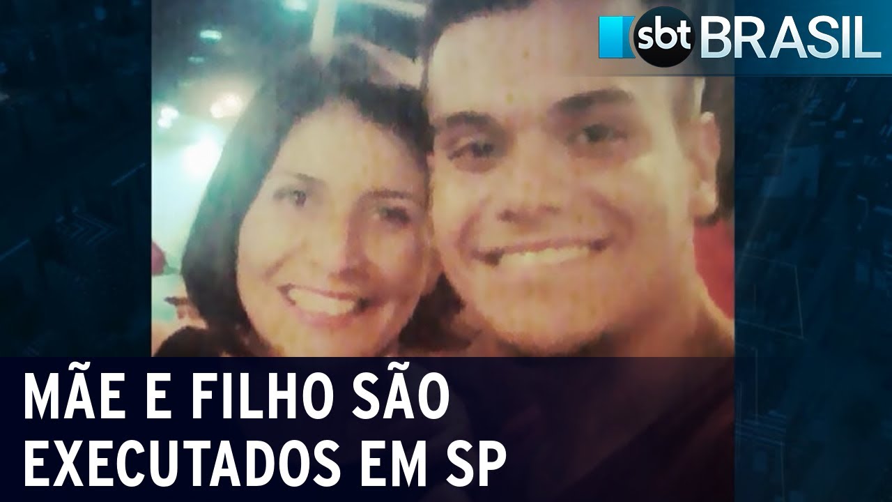 Mãe e filho são executados em São Paulo | SBT Brasil (12/04/23)