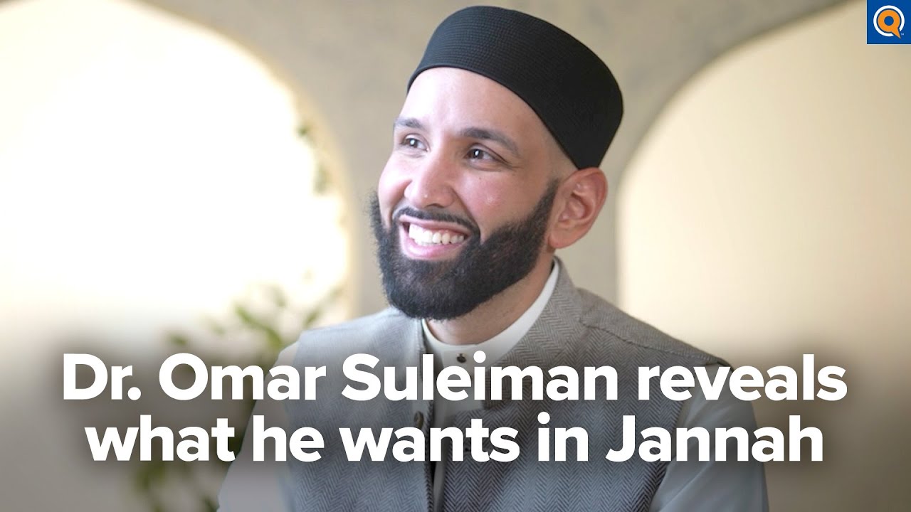 Dr. Omar Suleiman Reveals What He Wants in Jannah | What Does Jannah Mean to You?