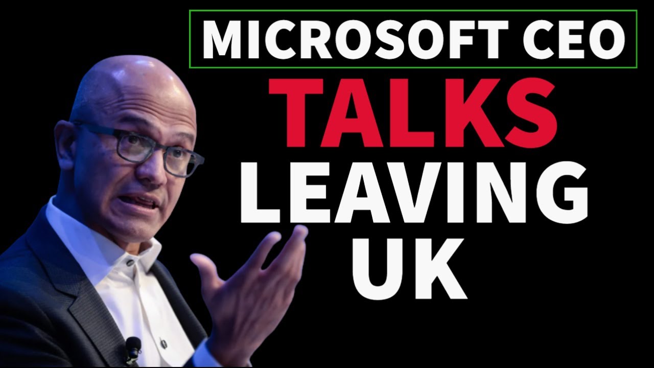 Microsoft Speaks On Leaving The UK | Xbox Deal With Activision Update | Microsoft leaving The UK?