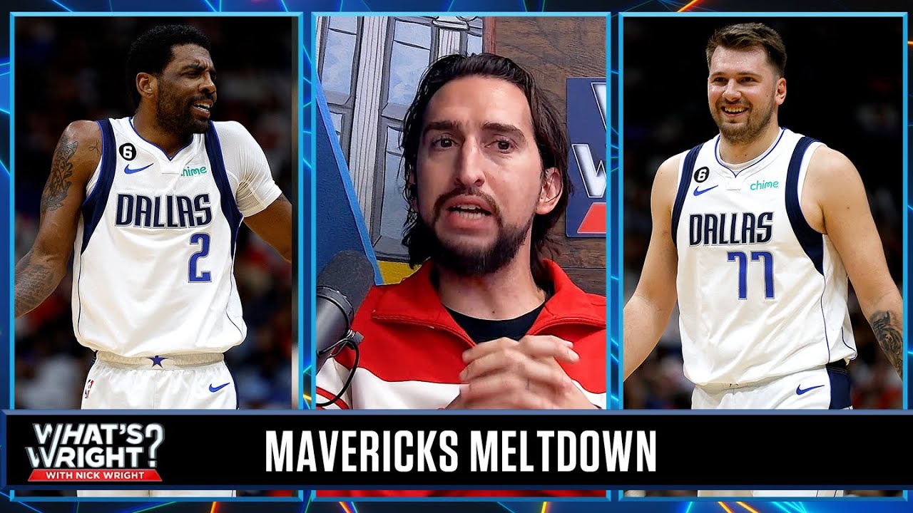 Nick CAN’T defend the Mavericks as his NBA title pick any longer | What’s Wright?
