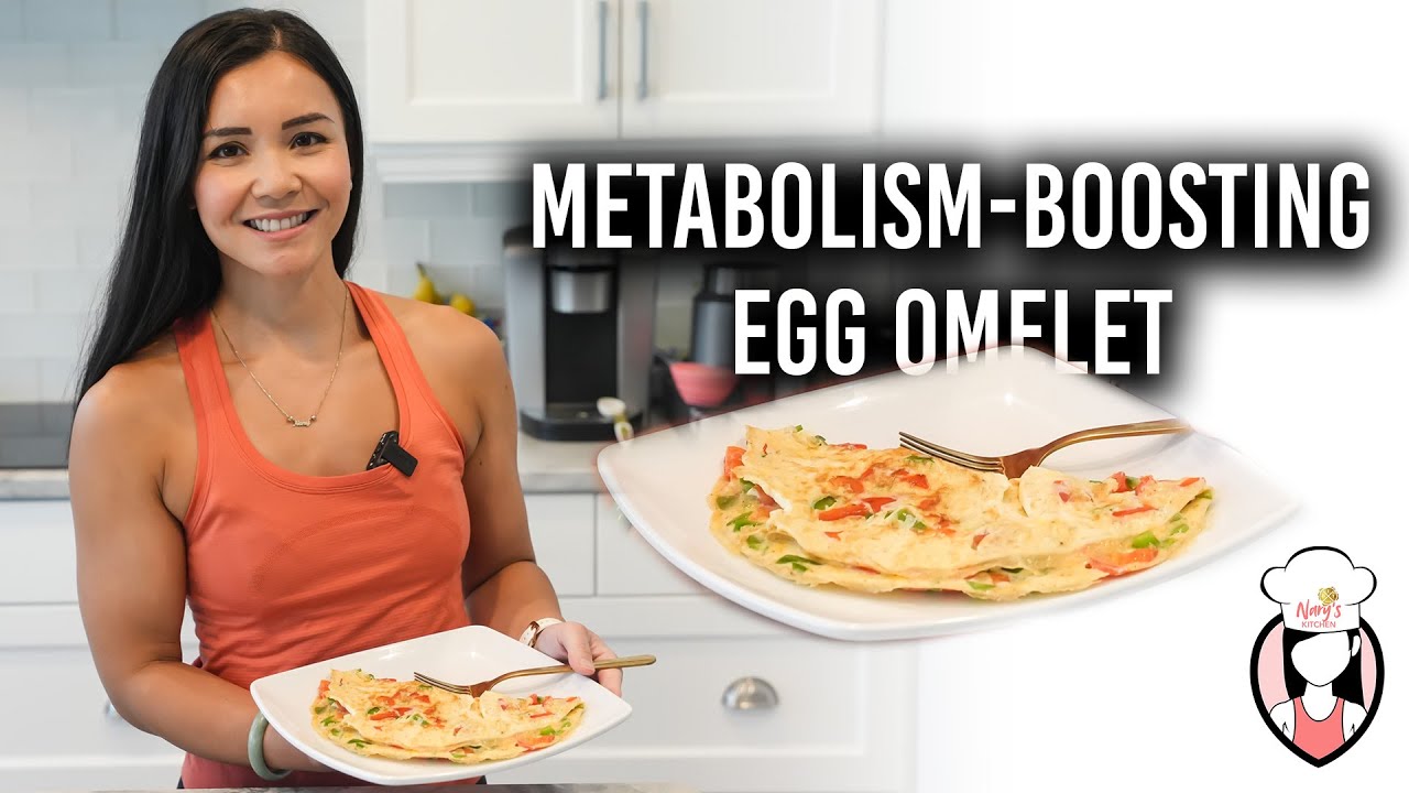 Metabolism-Boosting Egg Omelet from Nary's Kitchen 🍳Start Your Morning Right 🔥