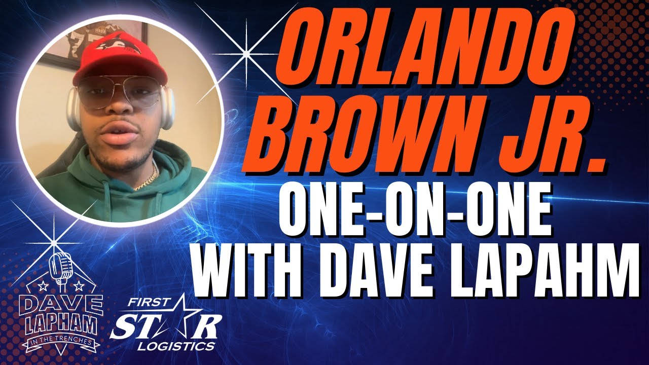 Bengals LT Orlando Brown Jr. - One-on-One with Dave Lapham