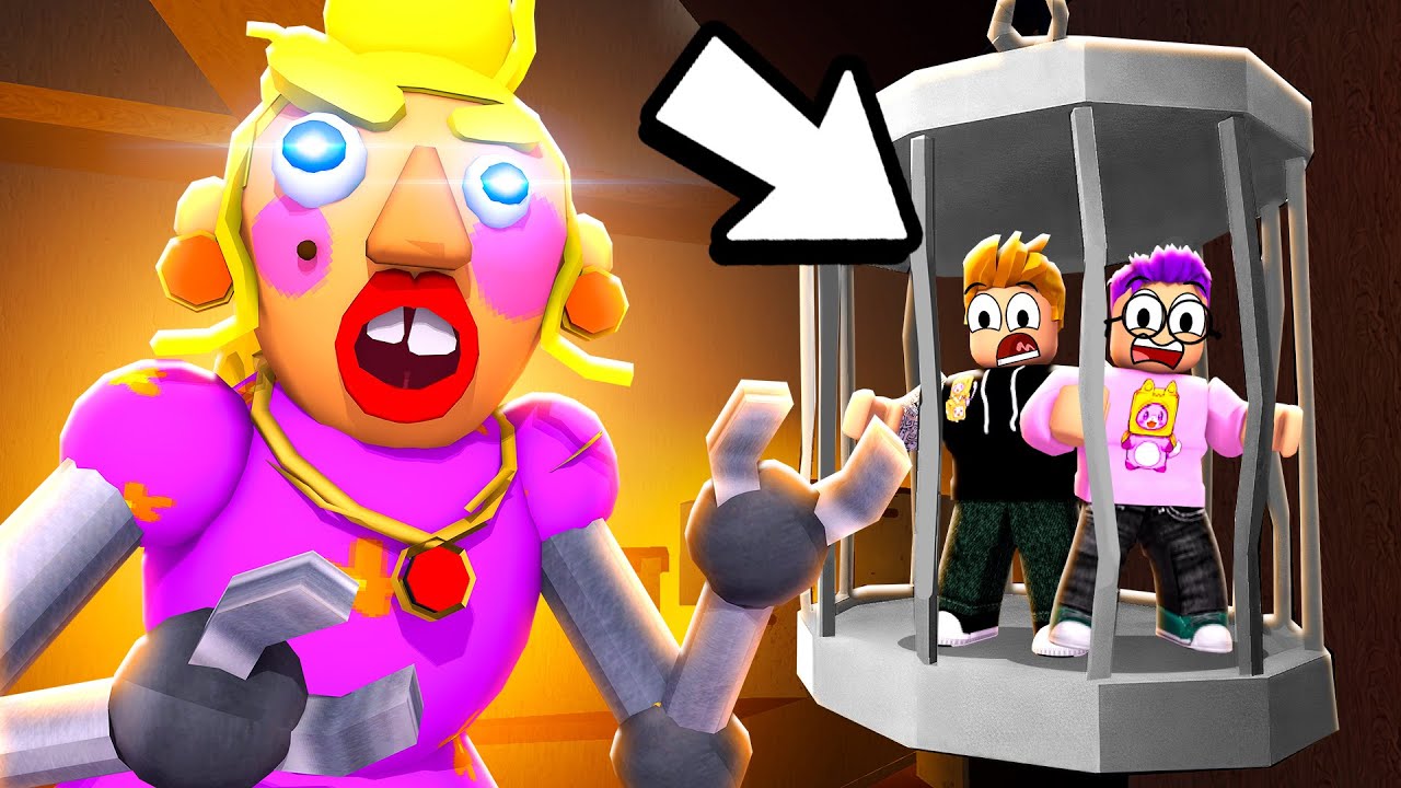 Can We ESCAPE EVIL STEPMOM In ROBLOX!? (OBBY)