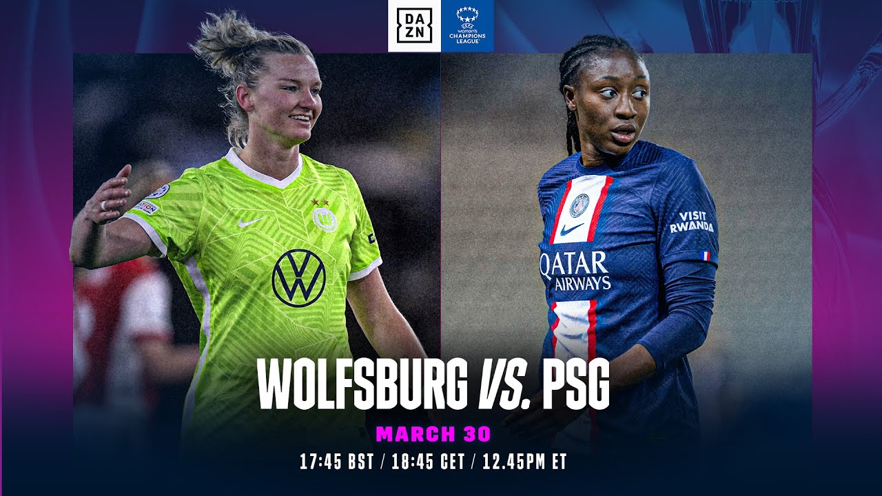 Wolfsburg - PSG | UEFA Women’s Champions League Viertelfinalrückspiel Ganzes Spiel