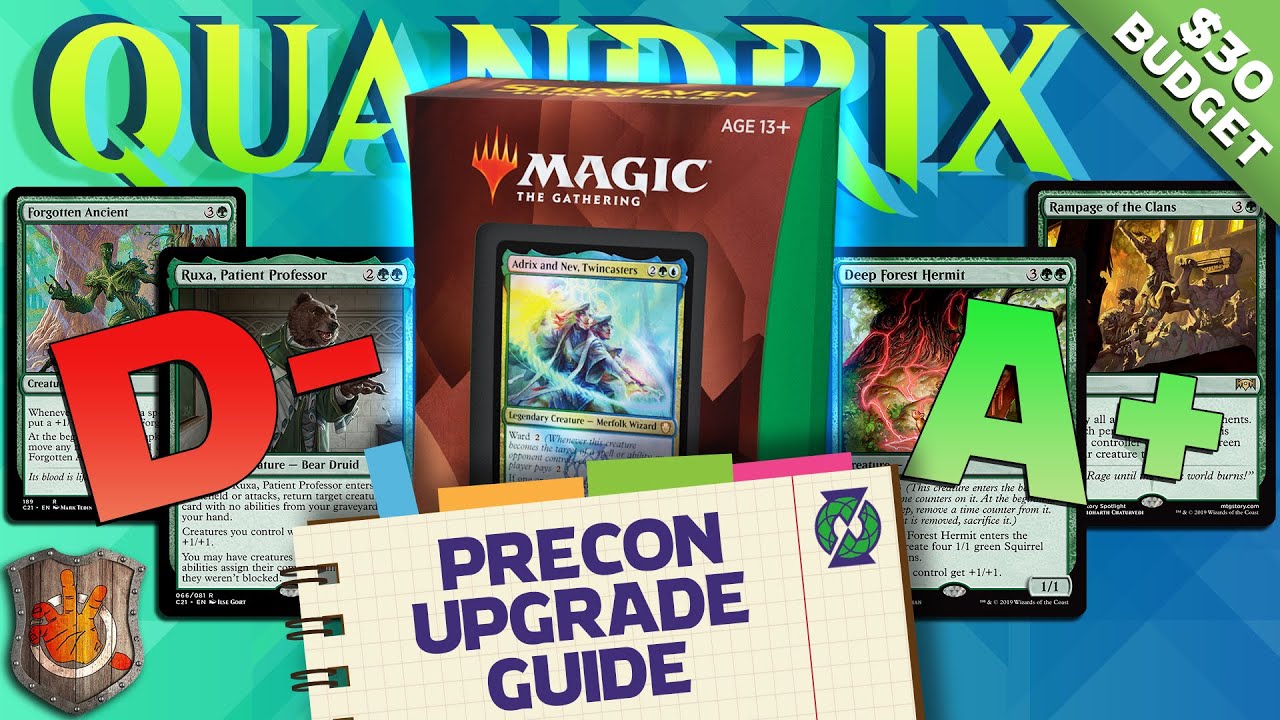 Quandrix Precon - Budget Upgrade Guide | The Command Zone 388 | Magic: The Gathering Commander EDH