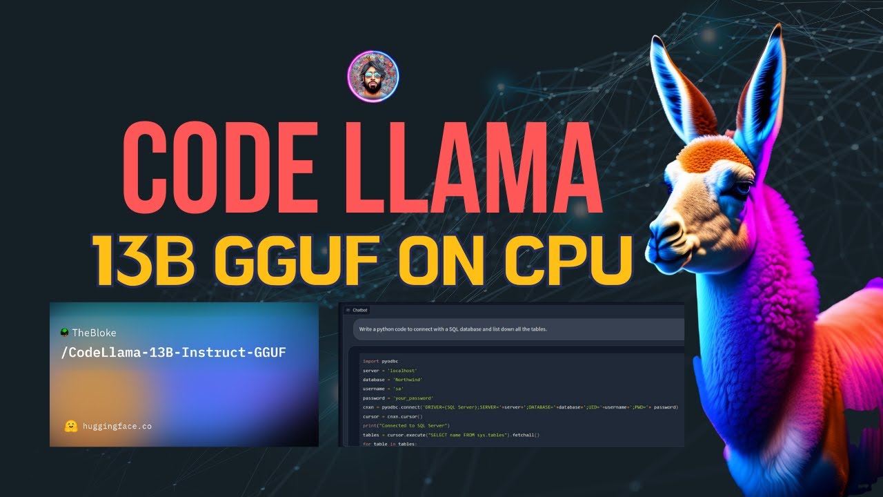 Run Code Llama 13B GGUF Model on CPU: GGUF is the new GGML
