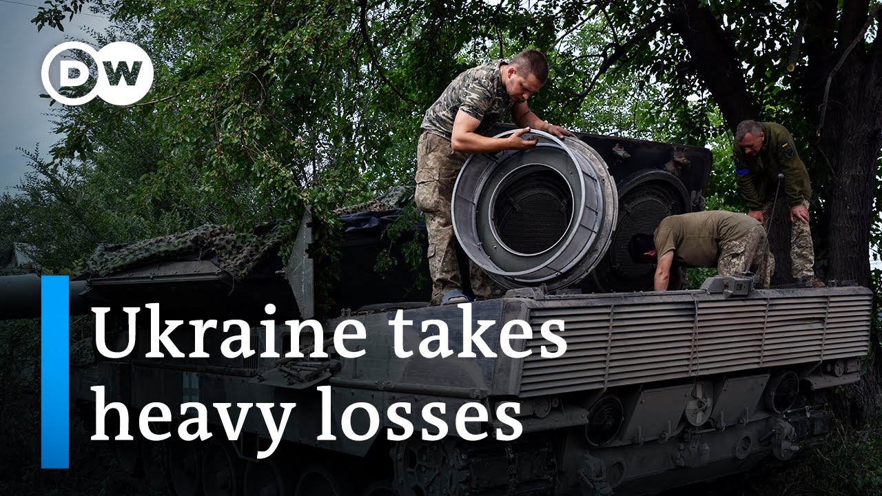 Ukraine loses up to 20% of equipment early in counteroffensive | DW News