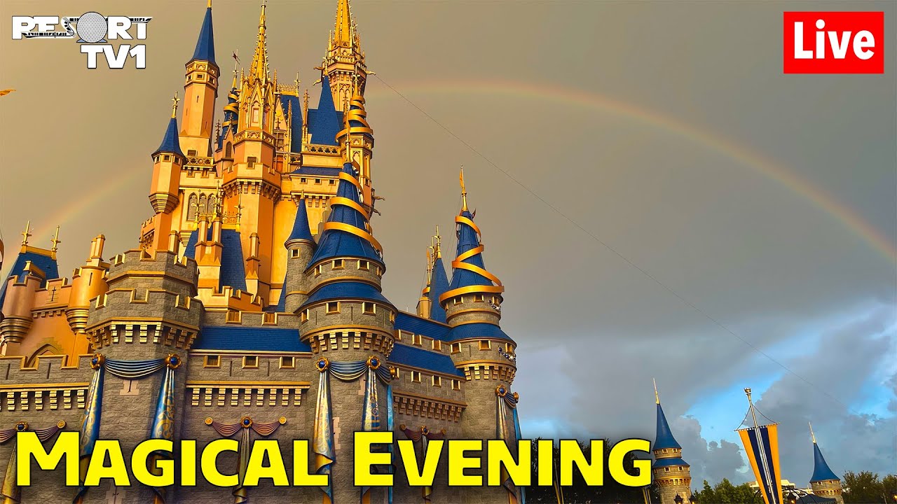 🔴Live: A Magical Evening at Magic Kingdom with Happily Ever After Fireworks - Walt Disney World