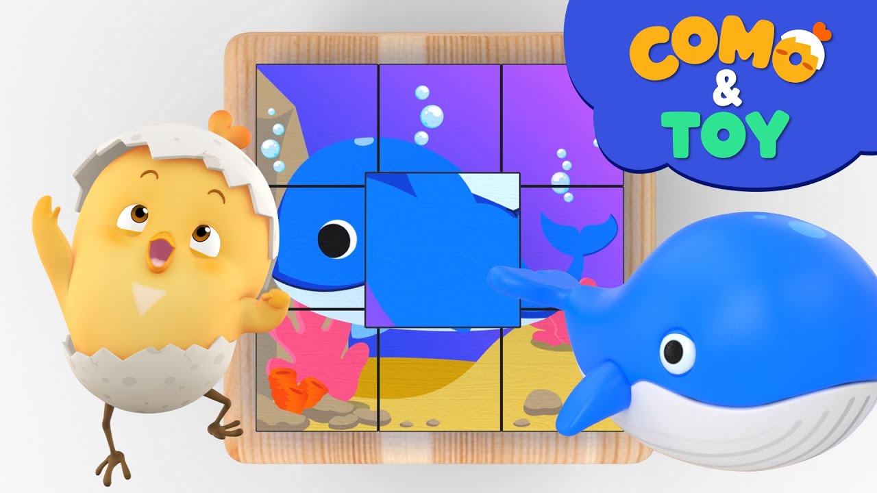 Como | Cube Puzzle + More Episodes 22min | Cartoon video for kids | Como Kids TV