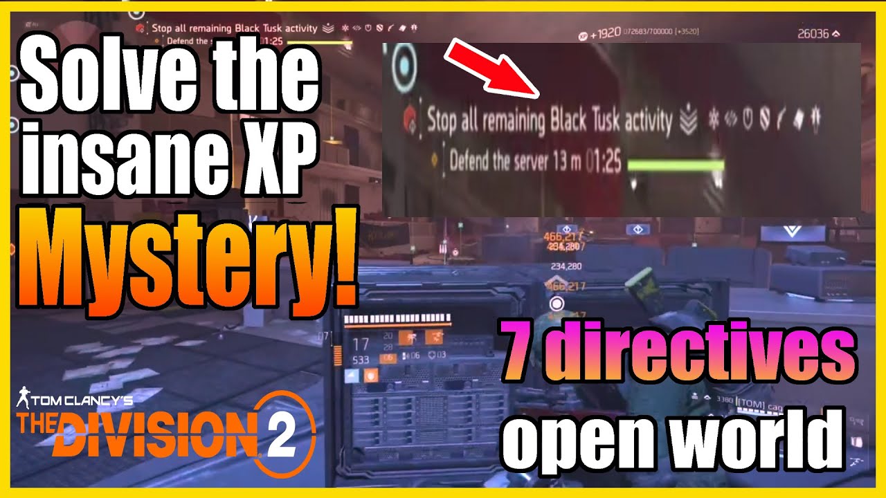 ** 7 Directive ** XP madness in The Division 2 ??