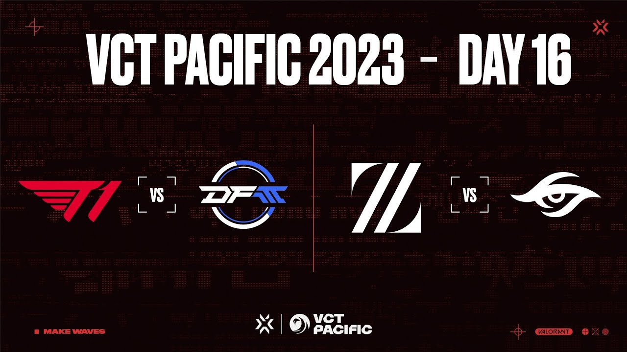 T1 vs. DFM / ZETA vs. TS — VCT Pacific — 리그 플레이 — Week 6 — Day 1