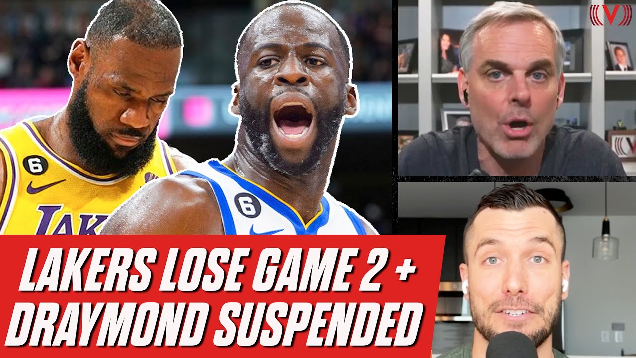 Reaction to Lakers-Grizzlies Game 2, Draymond Green suspension | Colin Cowherd + Jason Timpf NBA