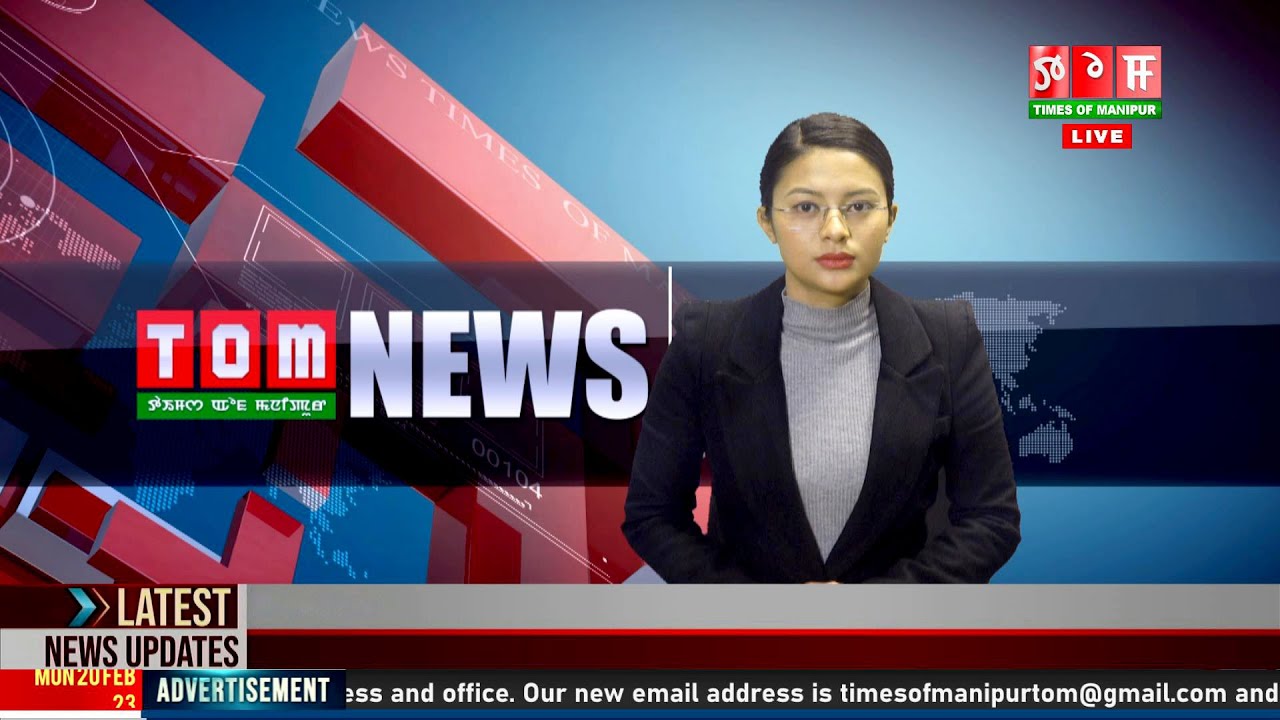 LIVE | TOM TV  9:00 PM MANIPURI NEWS, 06 MARCH  2023