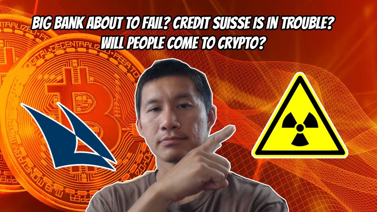 Crypto replacing FIAT?Credit Suisse is SERIOUS TROUBLE?  Big Banks Failing?