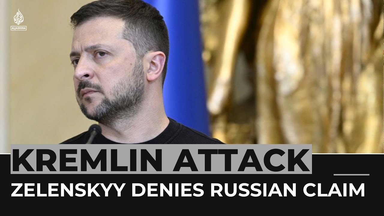 Zelenskyy denies Russian claim Ukraine tried to assassinate Putin