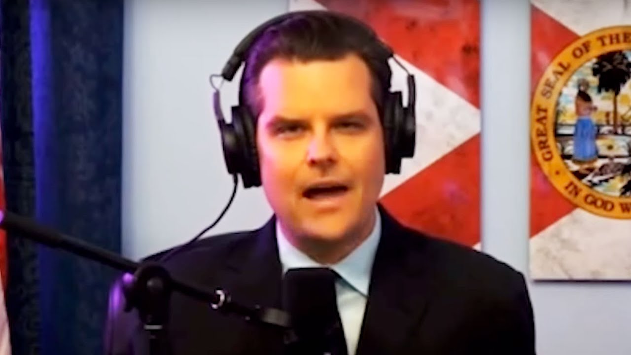Matt Gaetz: Democrats Are Inciting Mass Shootings by "Riling Up Their Nutty Shock Troops"