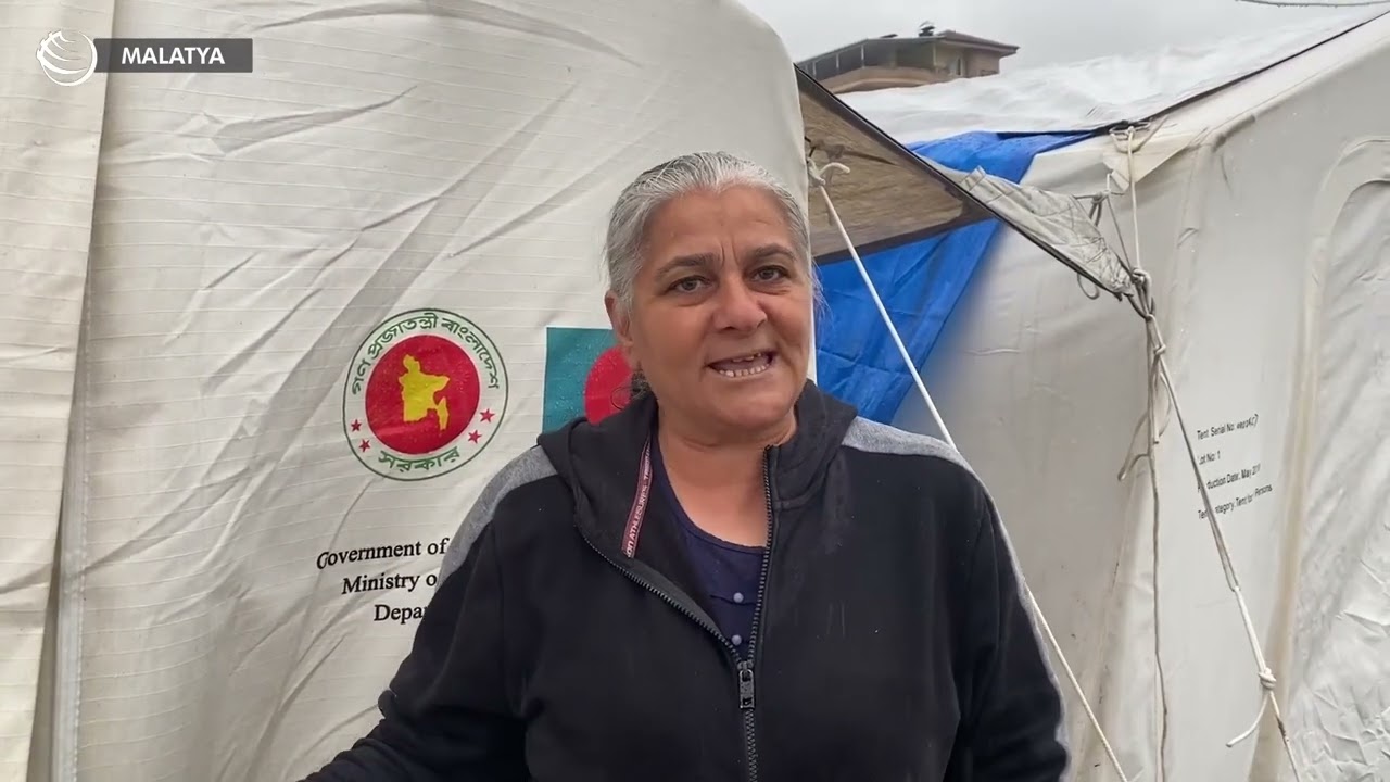 Malatya'da çadırkentler yağmura dayanamadı, depremzedeler mağdur oldu