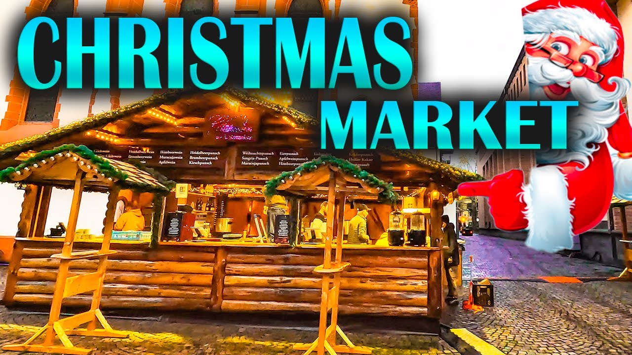 Christmas Market 🎄 Frankfurt 2023 | Germany Prepares For Christmas Market Season