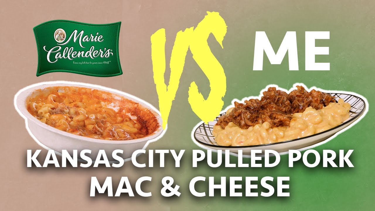 Kansas City Pulled Pork Mac & Cheese: Marie Callender's VS Homemade | THAWED OUT