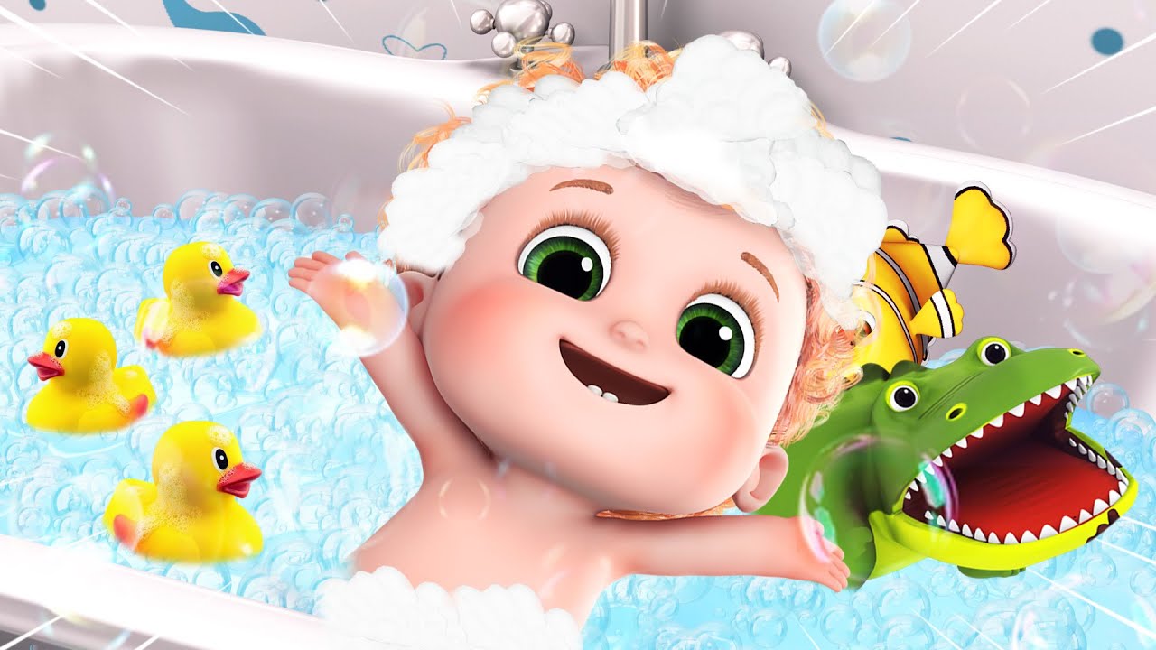 Bath Song + If You're Happy and You Know It and more Fun Kids Songs @baby-songs-rhymes
