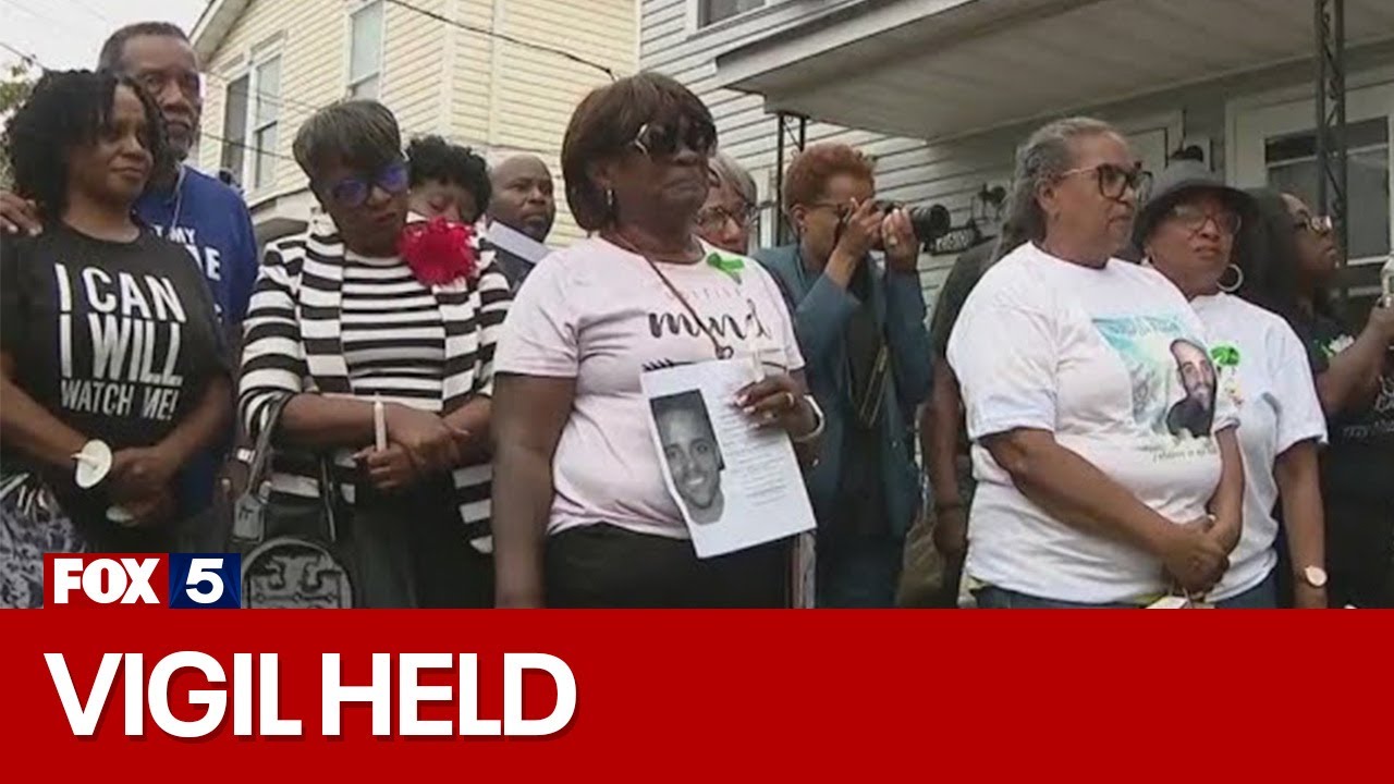 Jersey City vigil for man shot by police