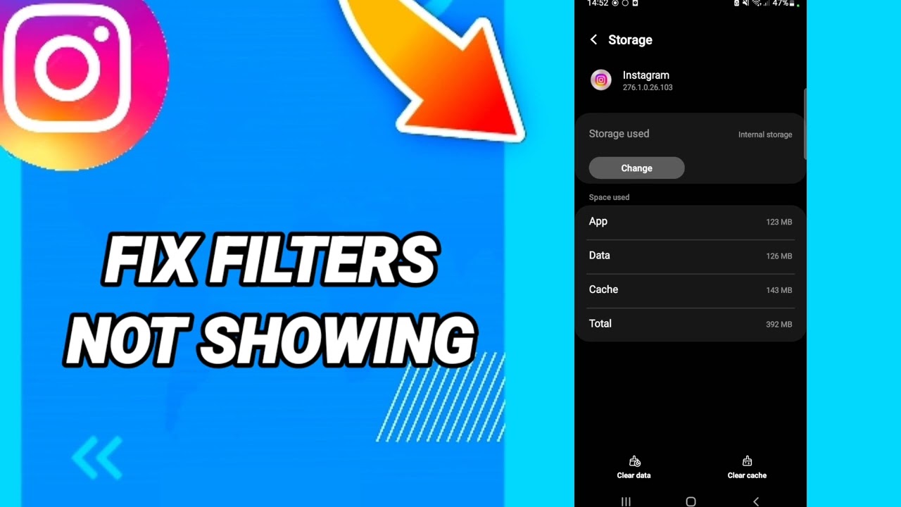 How to fix filters not showing On Instagram