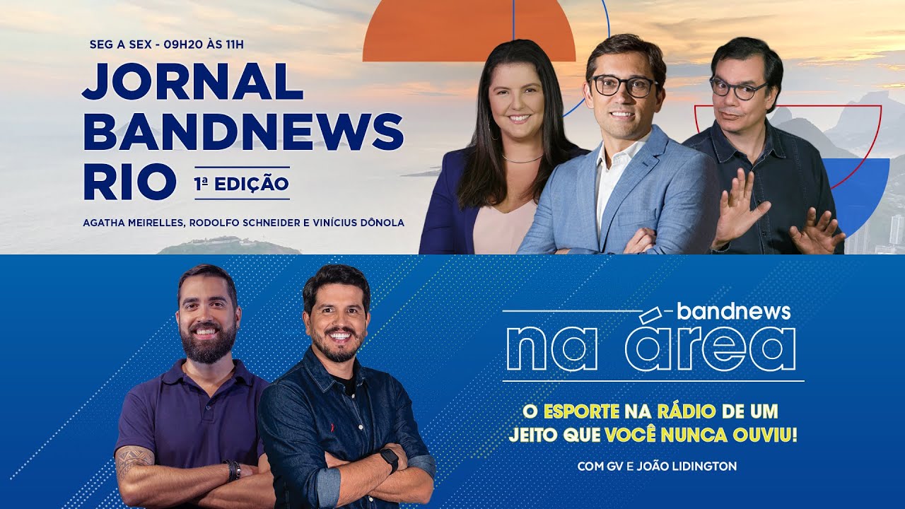 [AO VIVO] BandNews Rio 1ª Edição - 07/04/2023